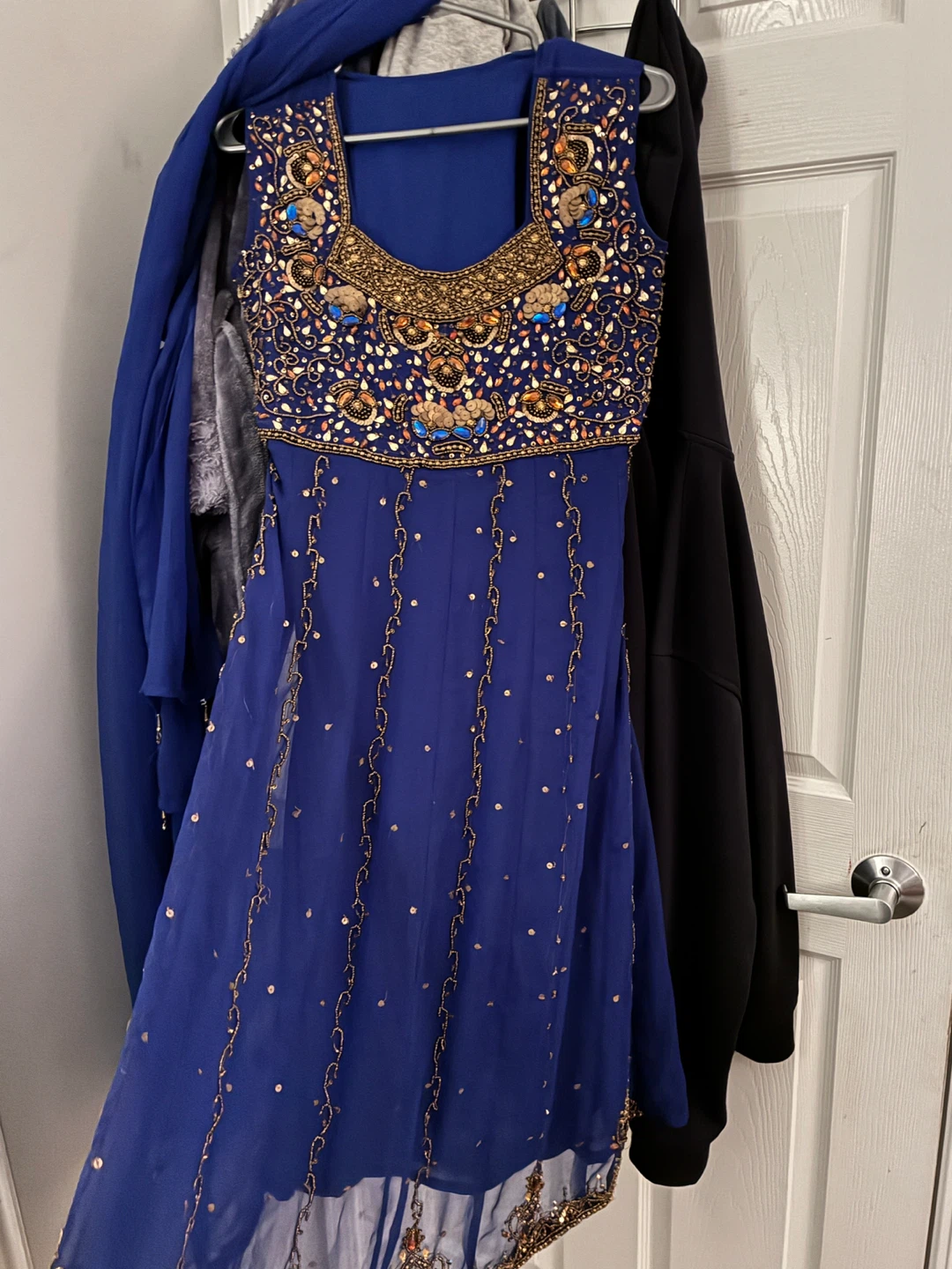 Blue Salwar Kameez + Extras - photo 3
