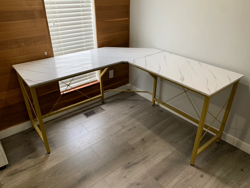 (Must go) Mr Ironstone L Shaped Desk