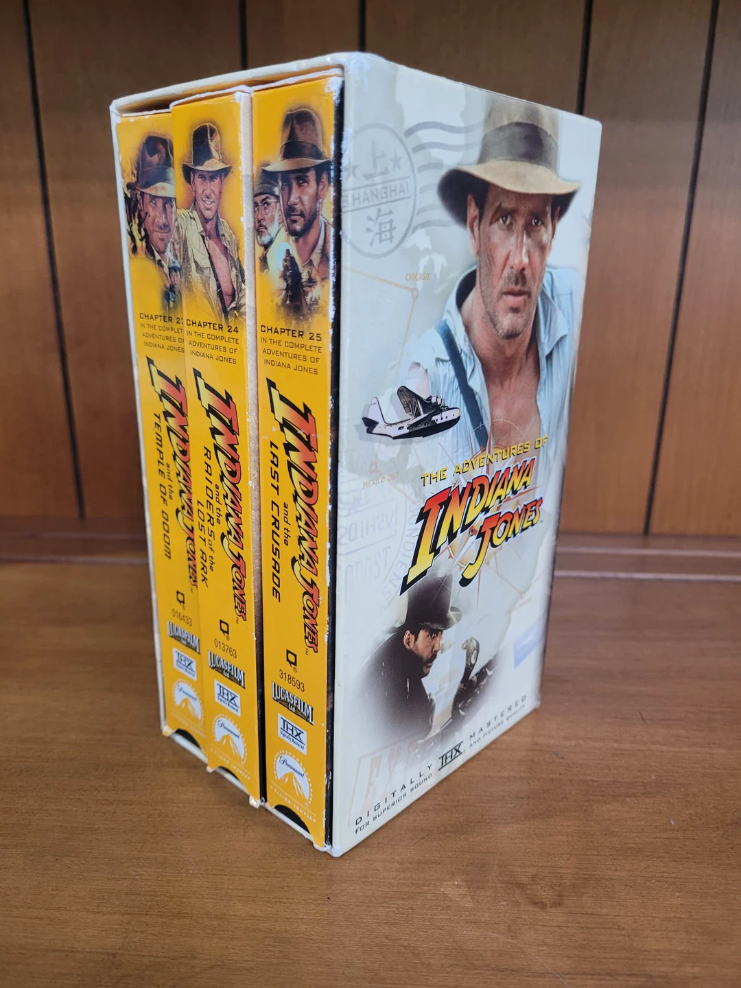 The Adventures of Indiana Jones movie Trilogy Box Set