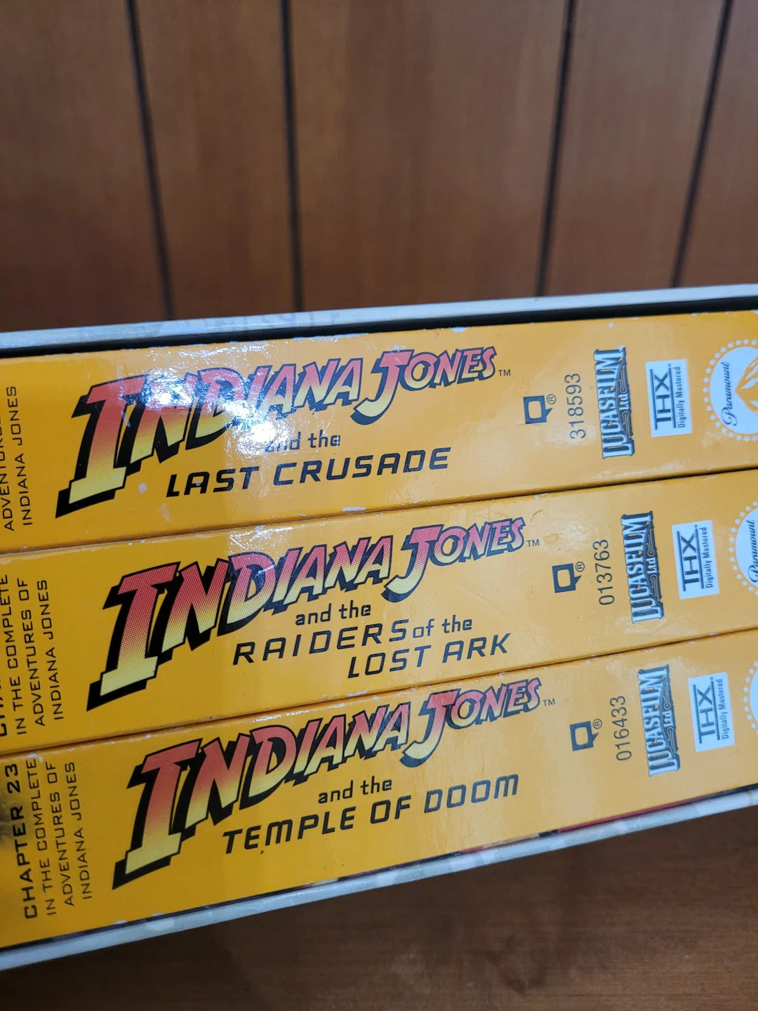 The Adventures of Indiana Jones movie Trilogy Box Set - photo 2