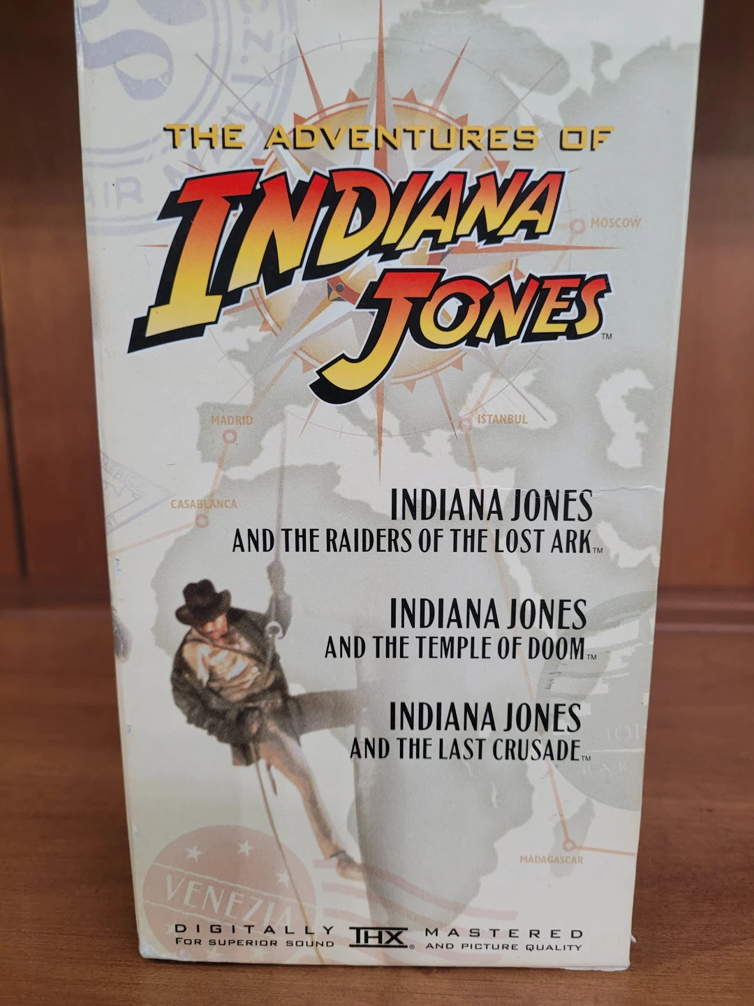 The Adventures of Indiana Jones movie Trilogy Box Set - photo 3