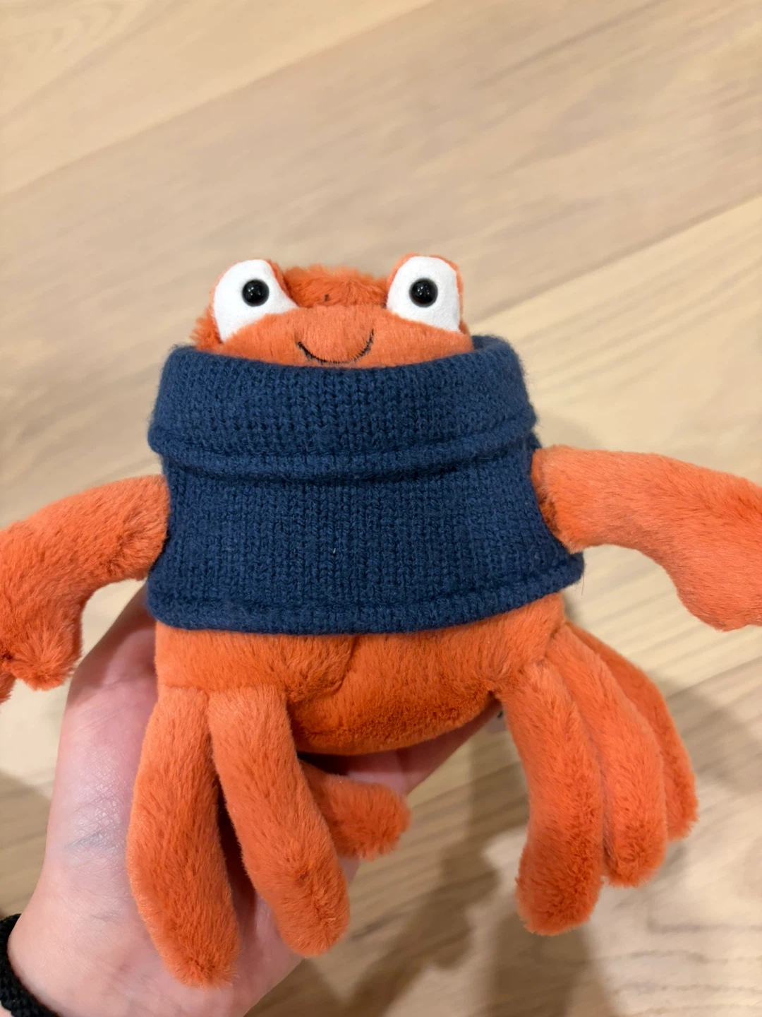 Retired Cozy Crew Crab Jellycat Plush