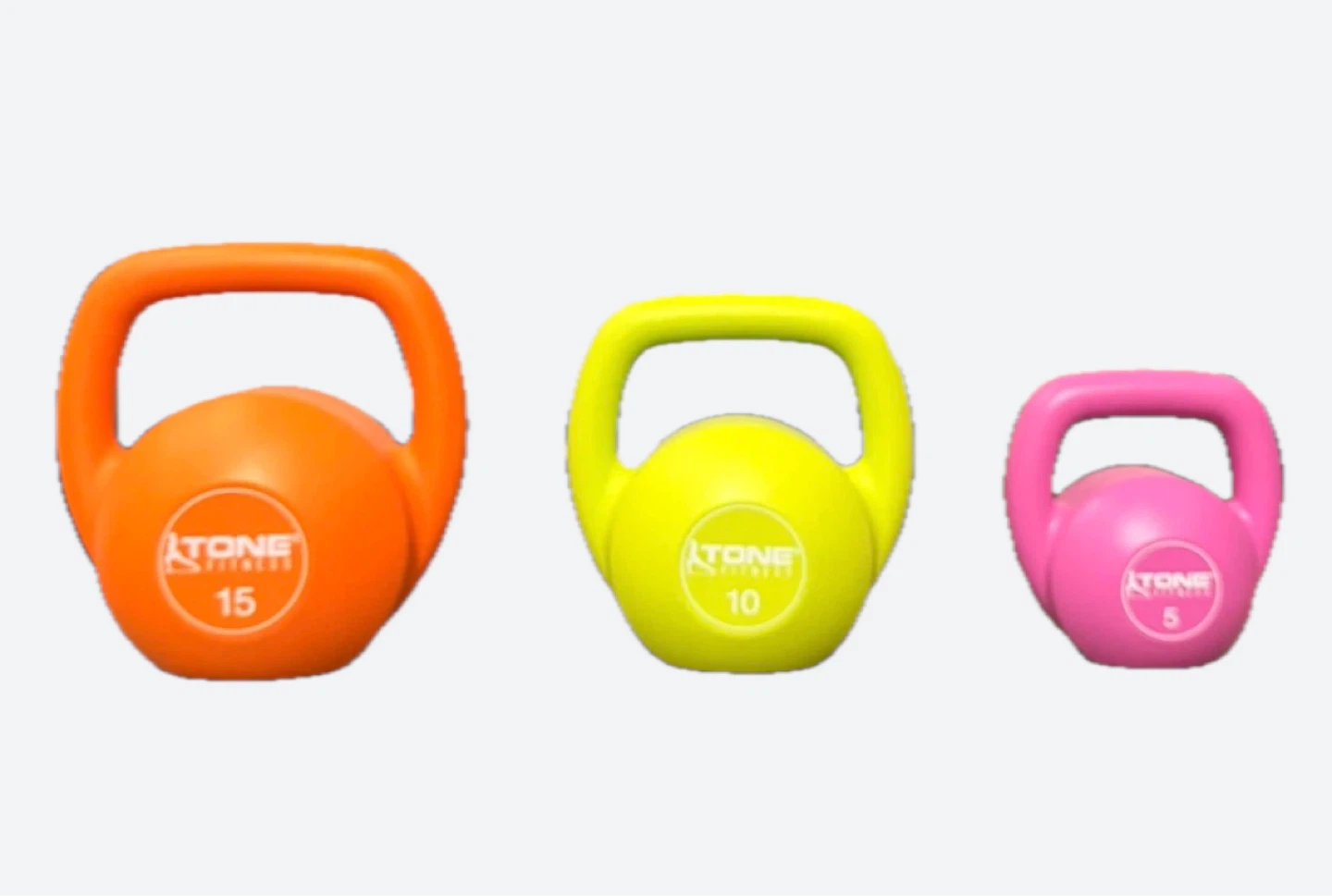 TONE FITNESS Kettlebells (5, 10, 15)