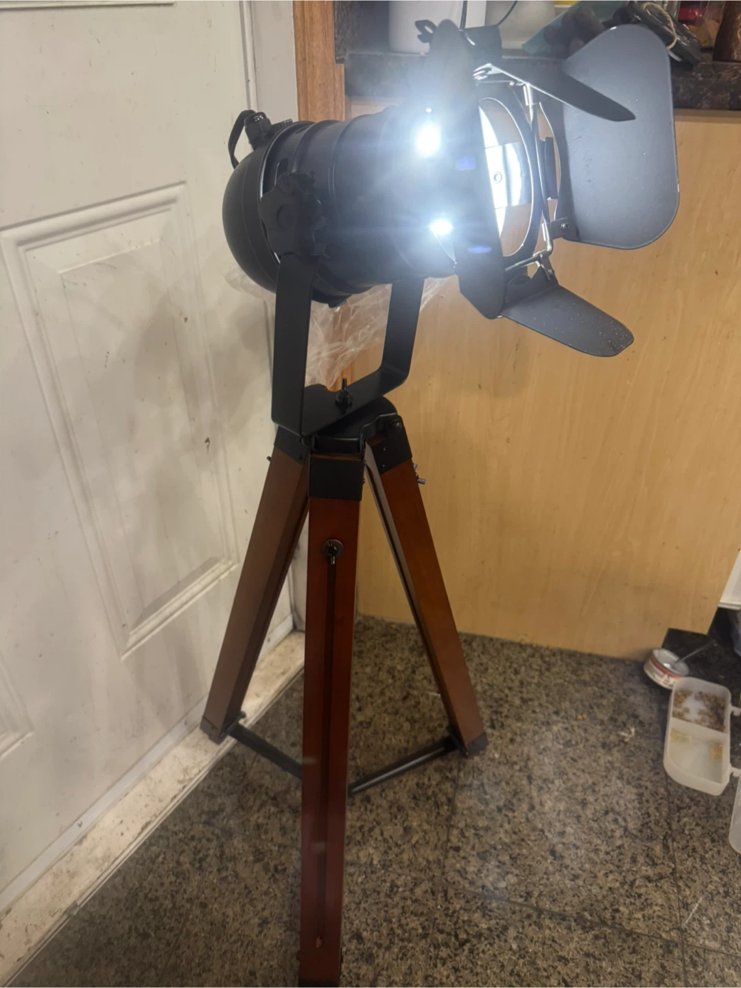 Egremt Cinema Style Tripod Floor Lamp - photo 2