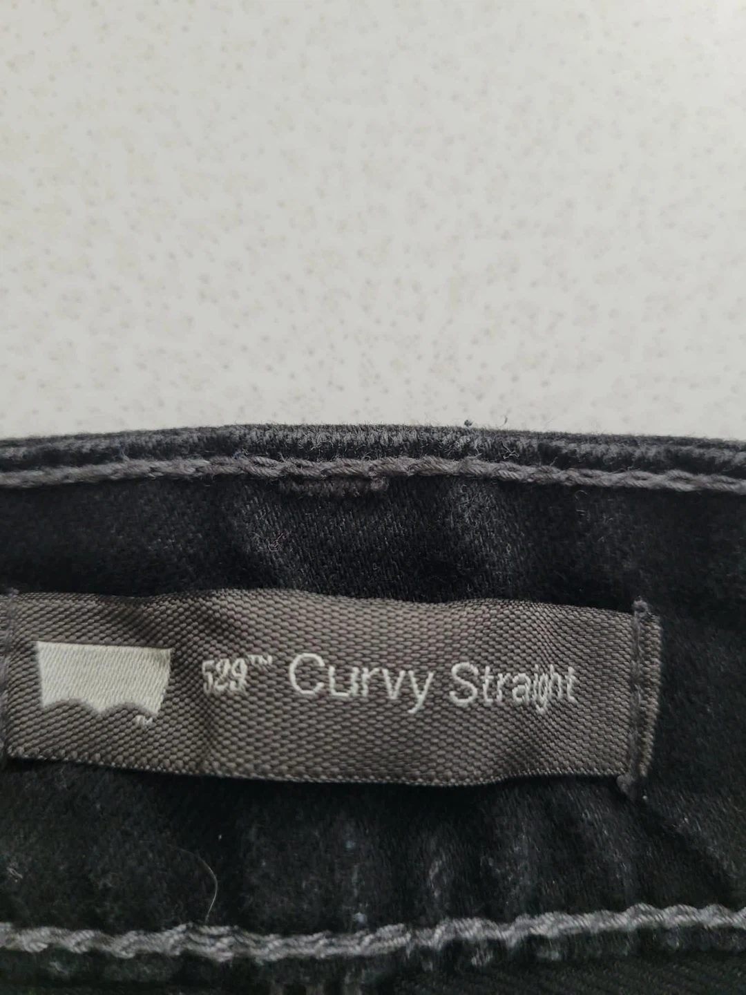 Levi's 529 Curvy Straight Jeans Black W32 L32 - photo 5