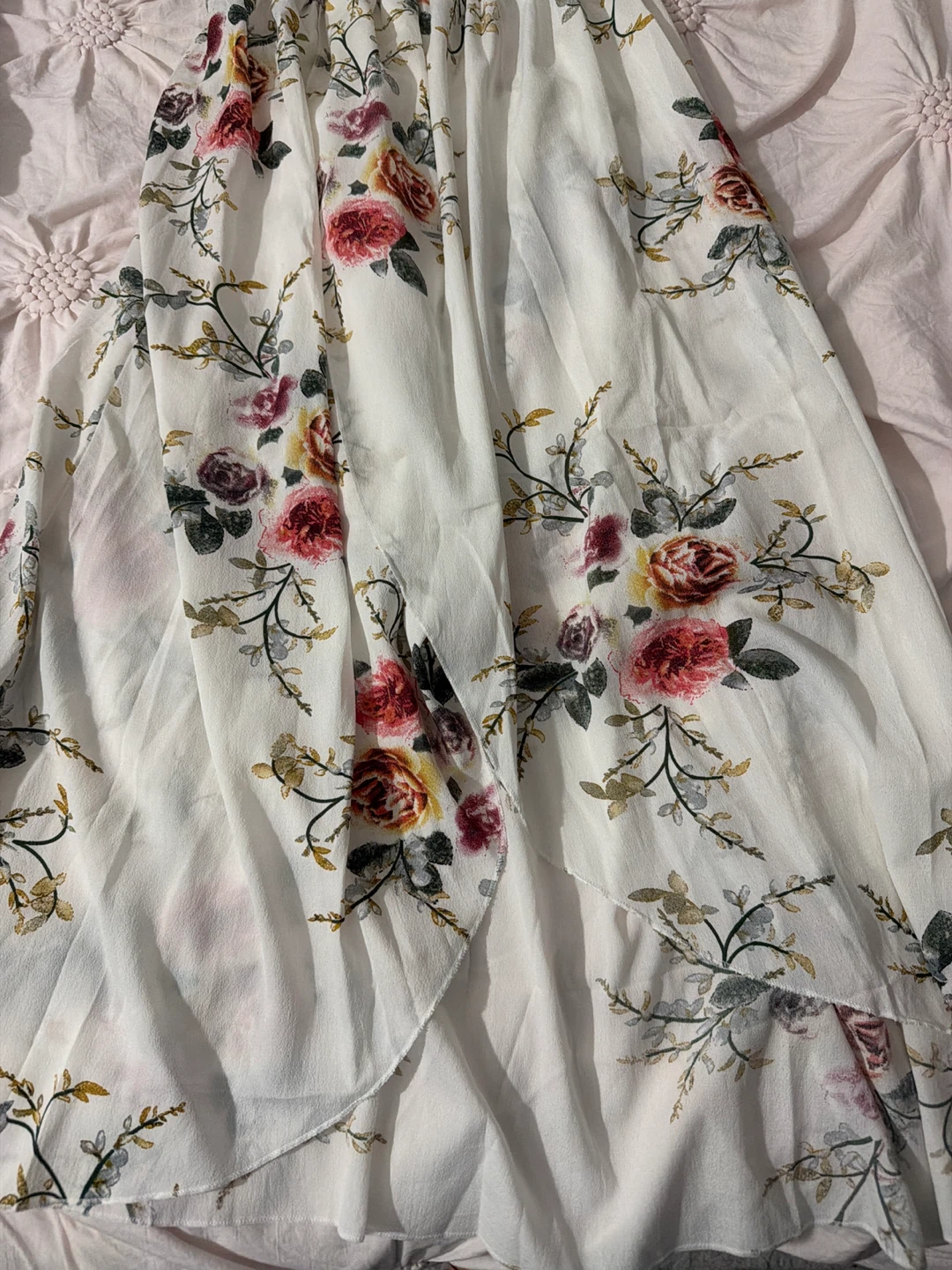 Women's Floral Off-Shoulder Smocked Dress - photo 3