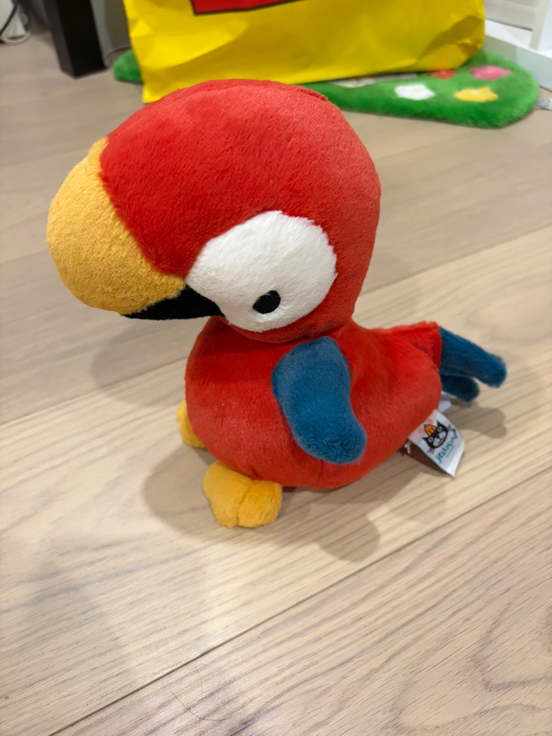 Retired Bodacious Beak Parrot Jellycat Plush