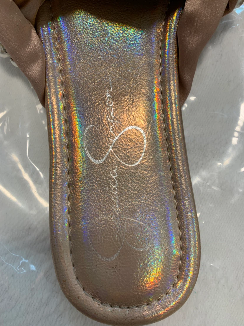 Jessica Simpson Embellished Slide Sandals - photo 4