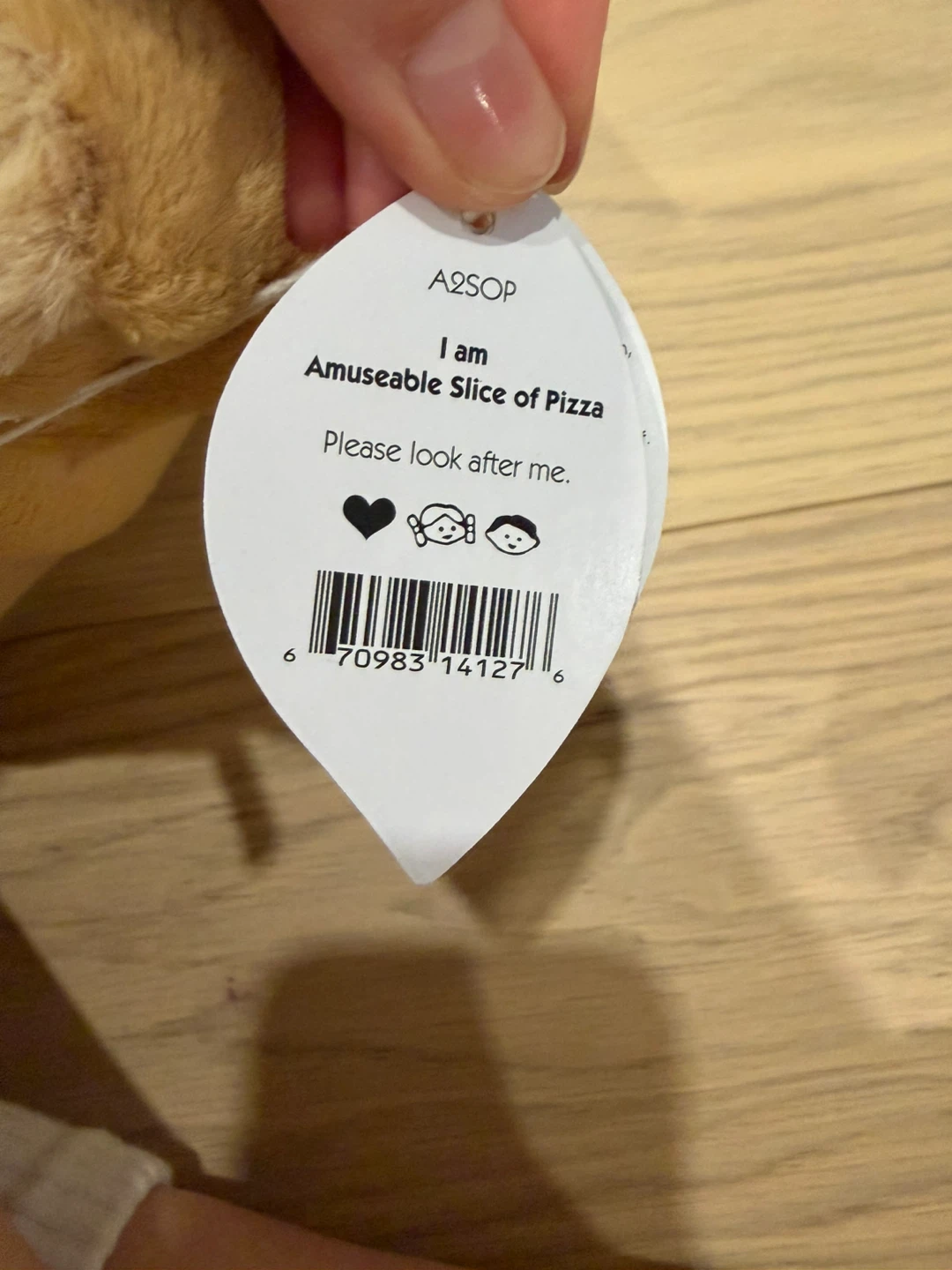 Amuseable Slice of Pizza Jellycat Plush - photo 2