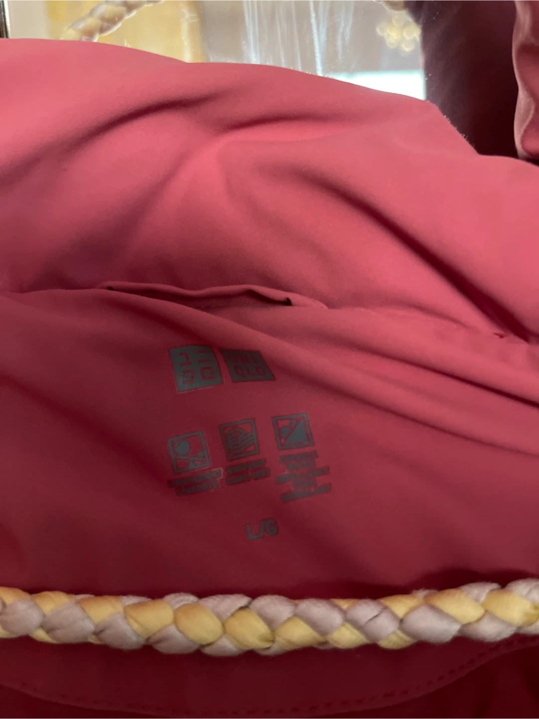 Uniqlo short Puffer Jacket - pink - photo 3