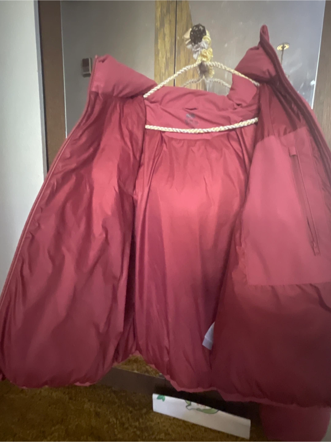 Uniqlo short Puffer Jacket - pink - photo 4