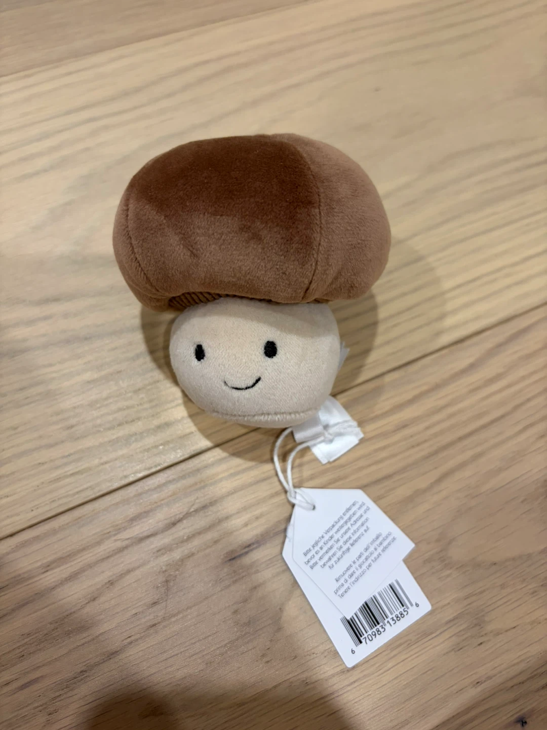 Retired Vivacious Vegetable Mushroom Jellycat Plush