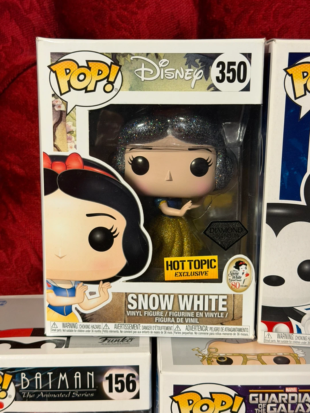 Funko Pop lot Stan Lee #281 Snow White Harley Quinn Mickey Mouse - photo 2