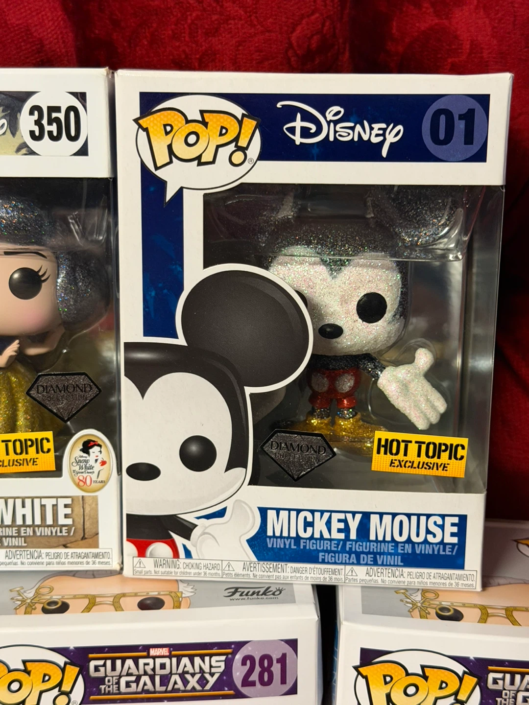 Funko Pop lot Stan Lee #281 Snow White Harley Quinn Mickey Mouse - photo 3