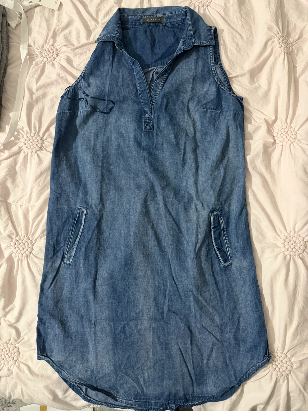 Soie Blance Denim Dress