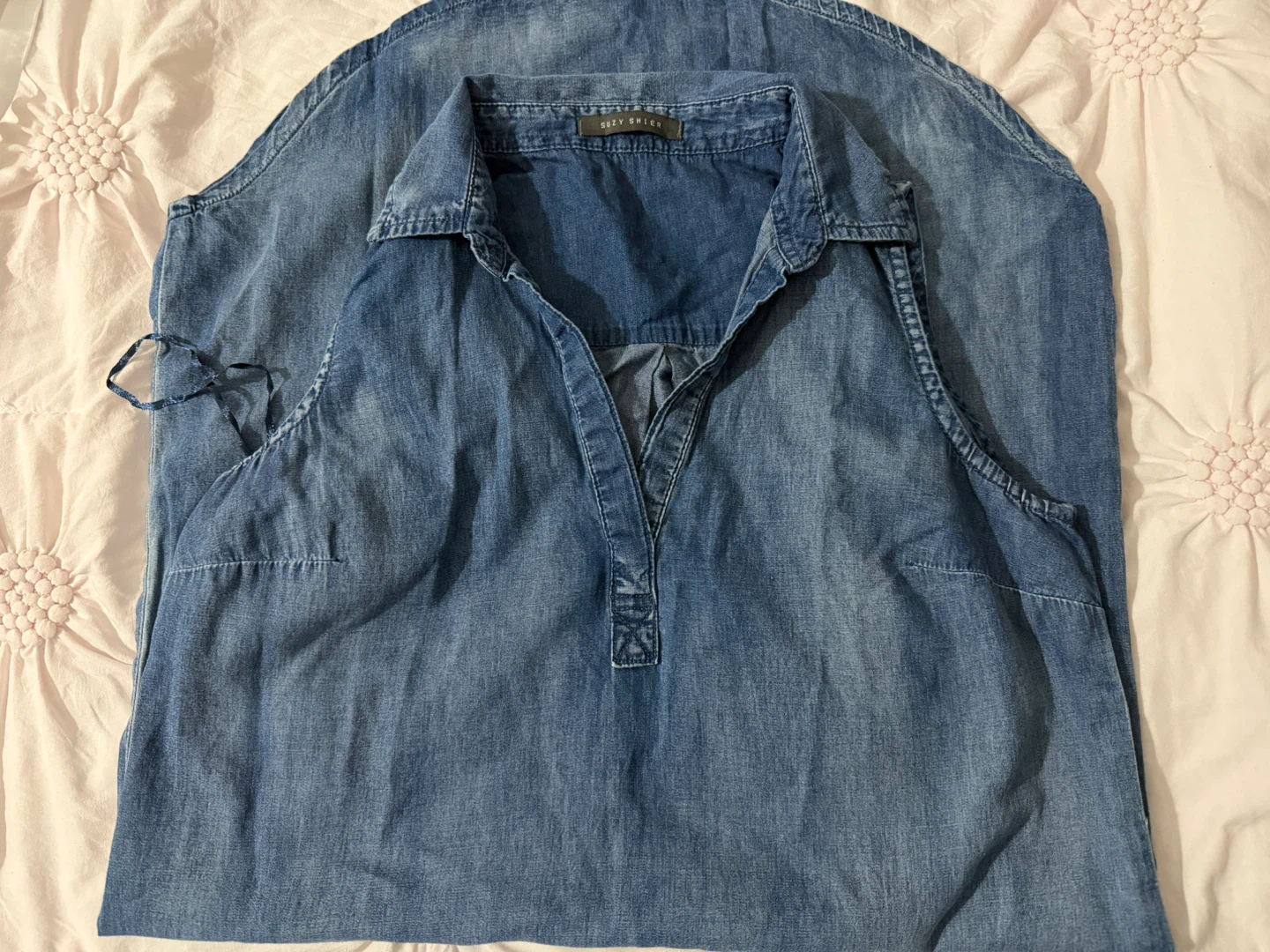 Soie Blance Denim Dress - photo 3