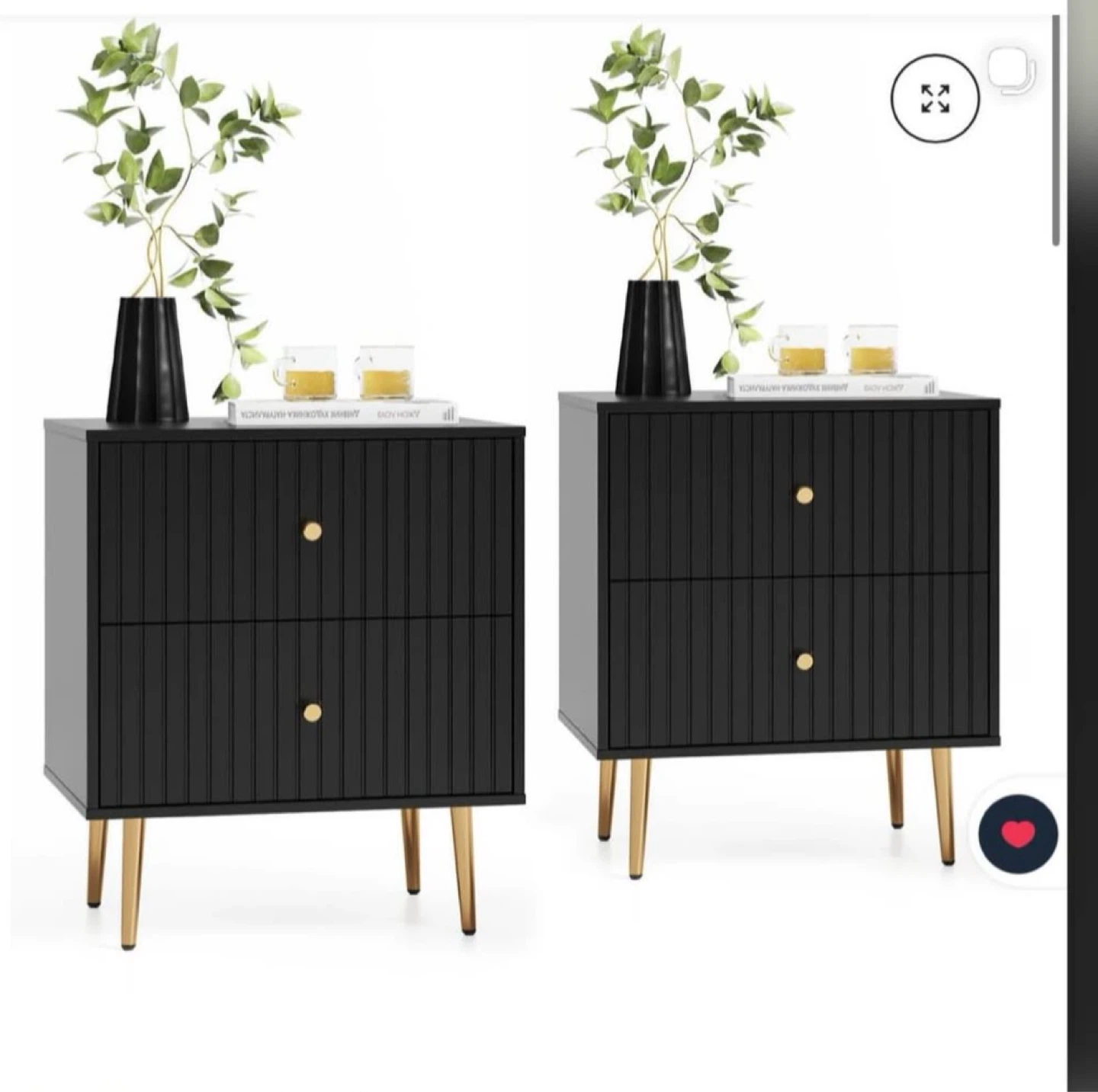 All furniture in the same place