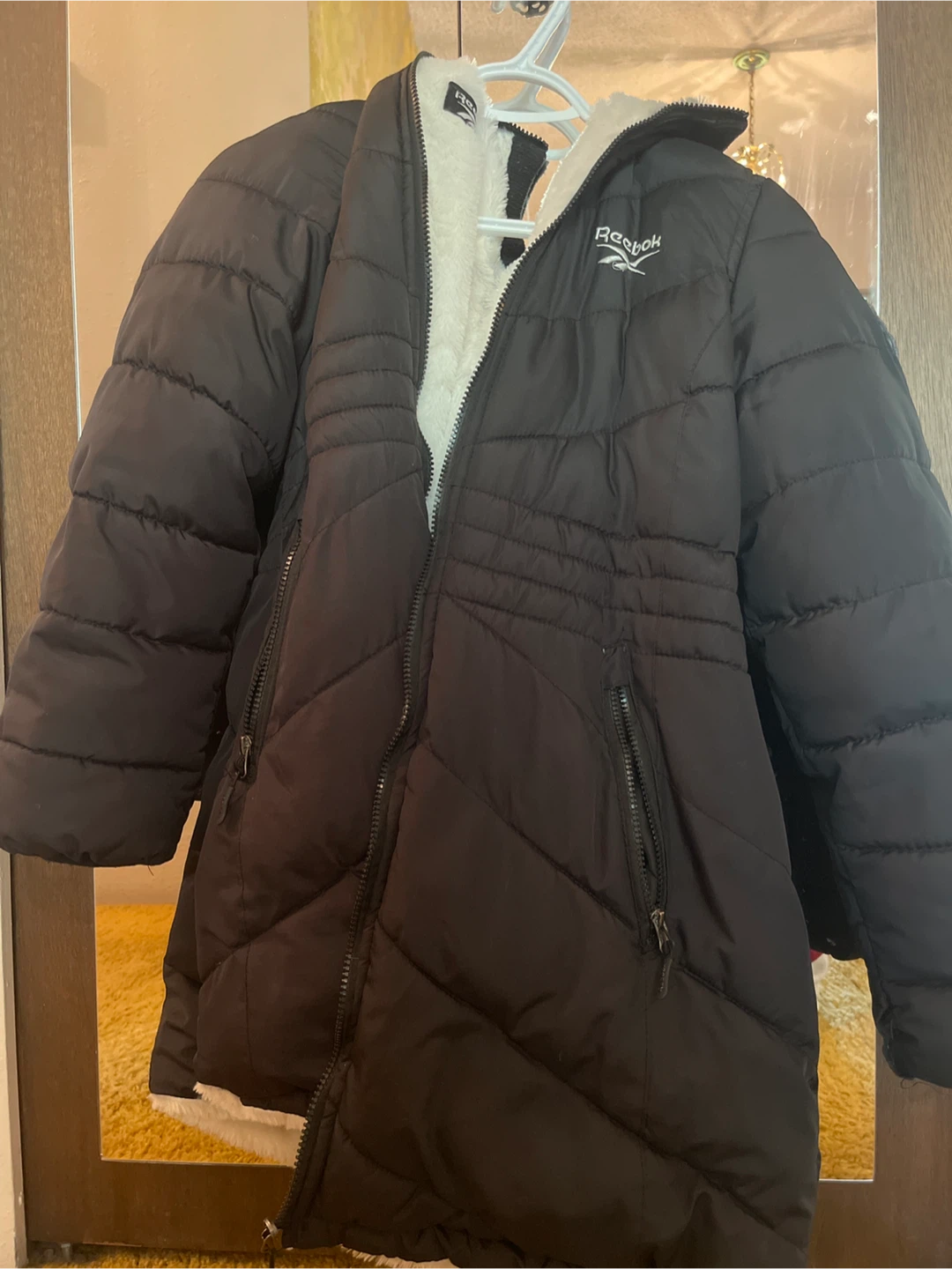 Reebok Black Puffer Coat - photo 3