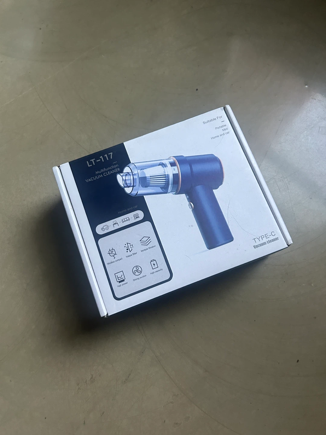 New, vacuum gun
