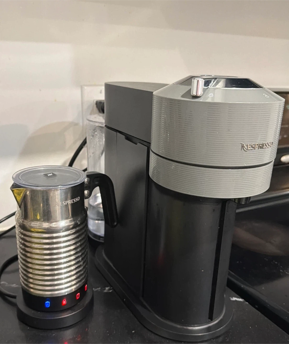 Nespresso Vertuo Coffee Machine with Aeroccino Milk Frother