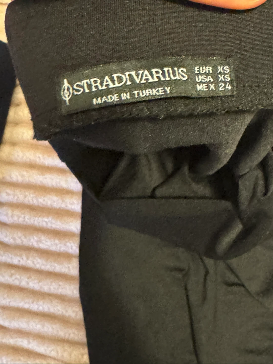 Stradivarius Black Ruched Maxi Skirt - photo 4