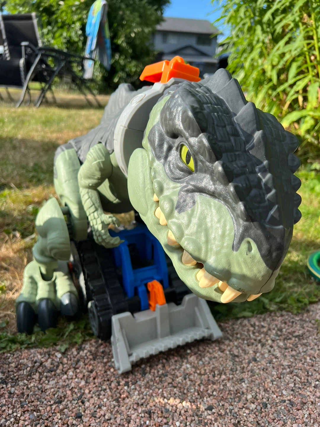 Large Dinosaur Toy with Tracks - photo 2