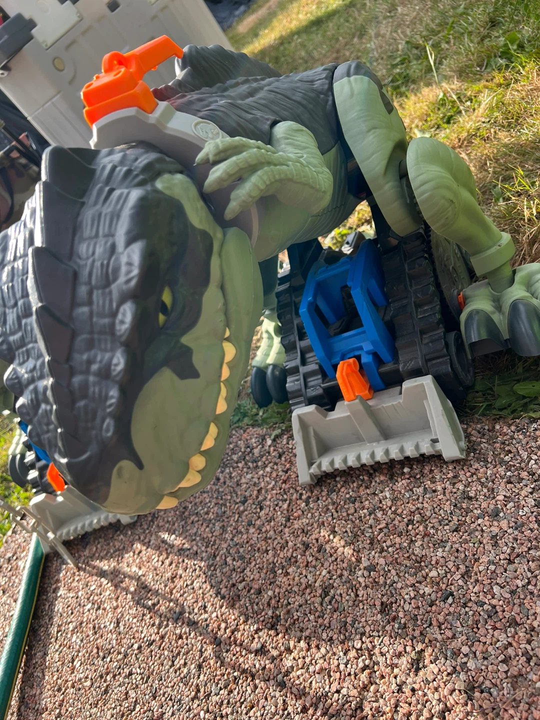 Large Dinosaur Toy with Tracks - photo 3