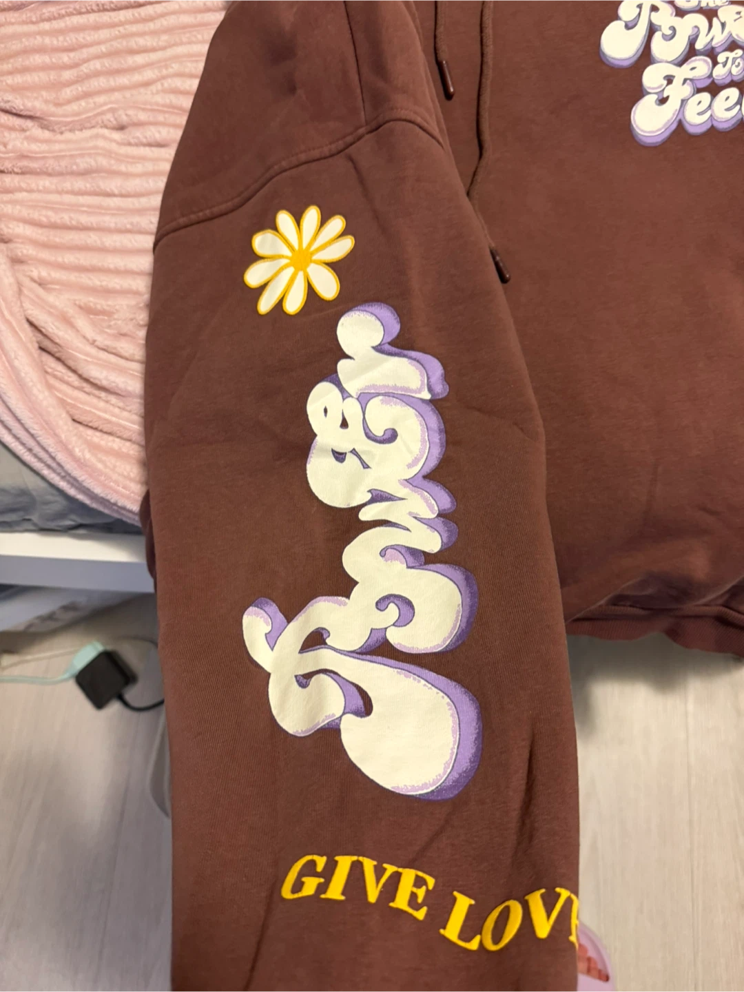 Brown Graphic Hoodie - photo 4