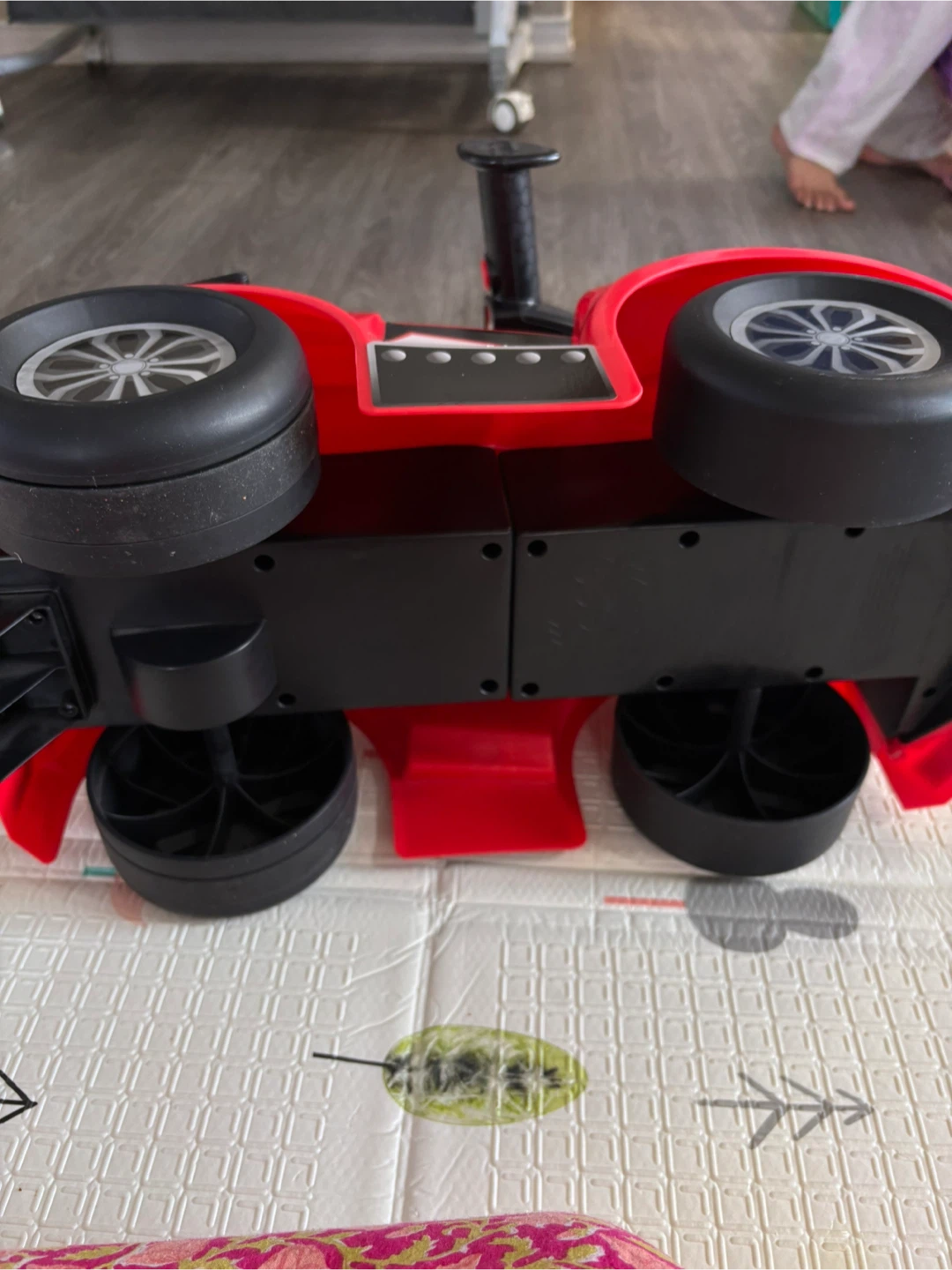 Red Ride-On Car with Lights and Sounds - photo 2
