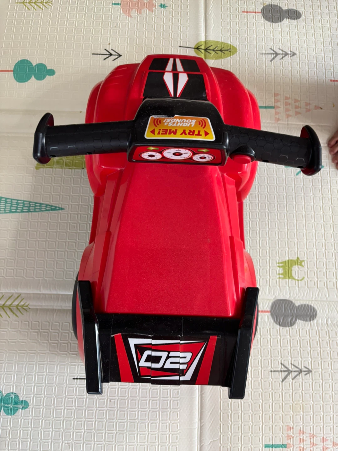 Red Ride-On Car with Lights and Sounds - photo 3