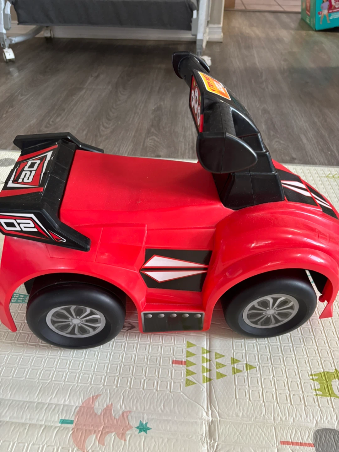 Red Ride-On Car with Lights and Sounds - photo 4