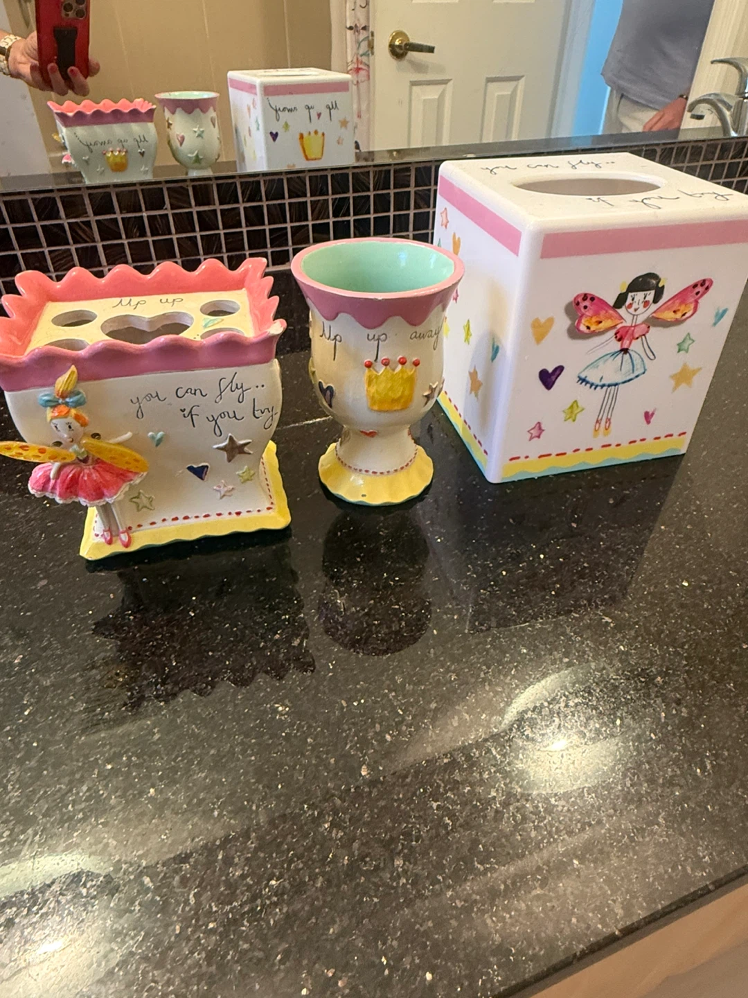 Fairy Themed Bathroom Accessories Set - photo 2