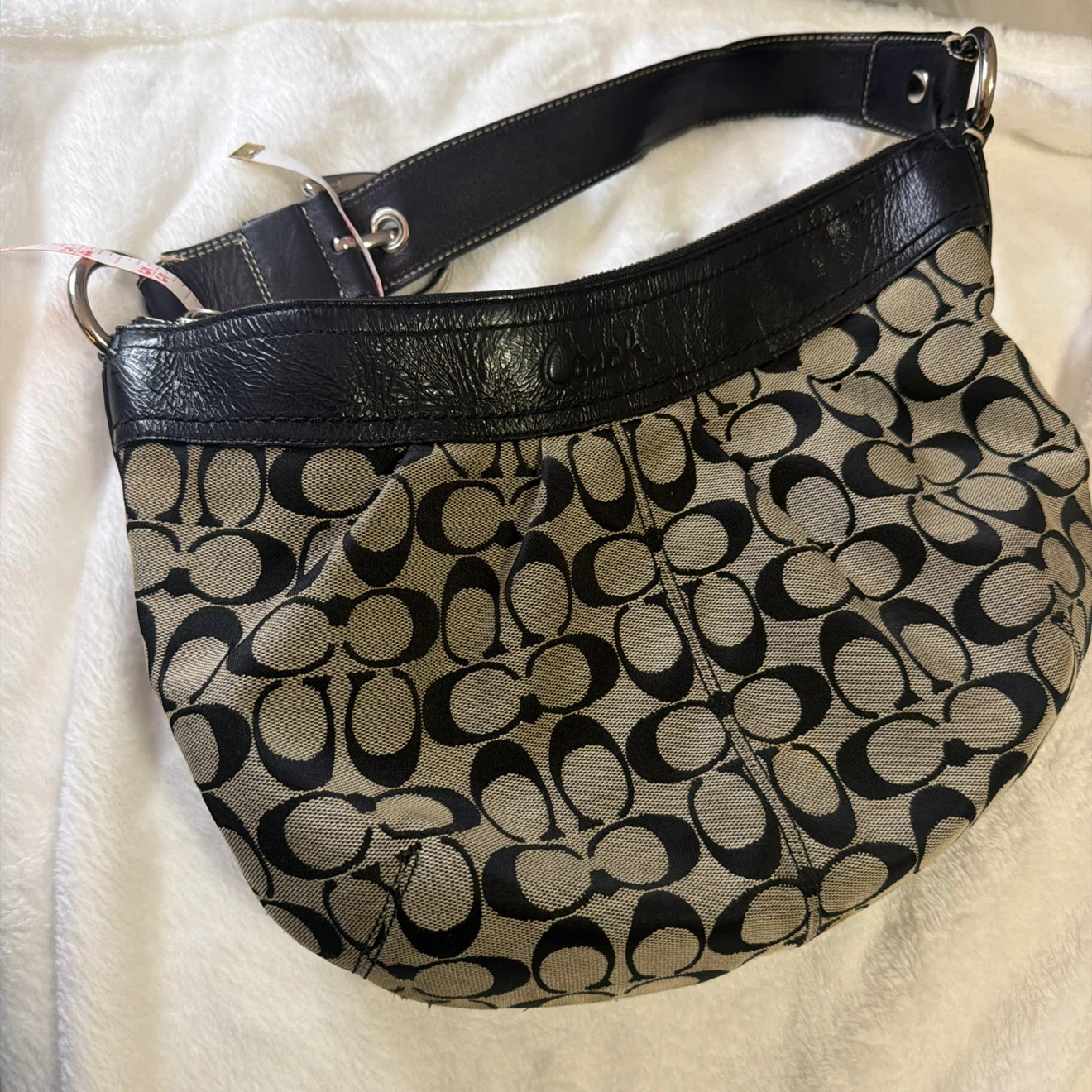 Coach Signature Hobo Handbag