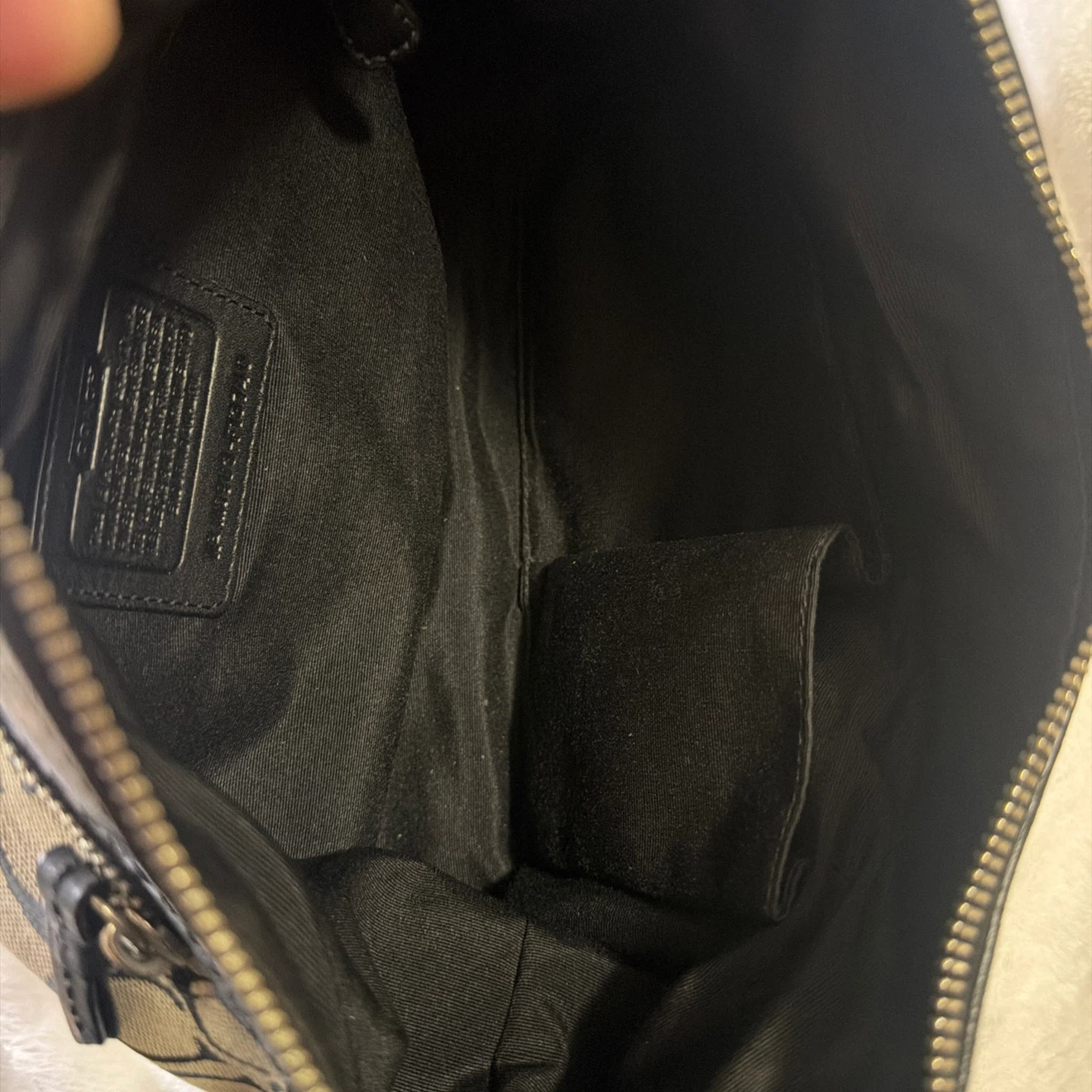 Coach Signature Hobo Handbag - photo 4
