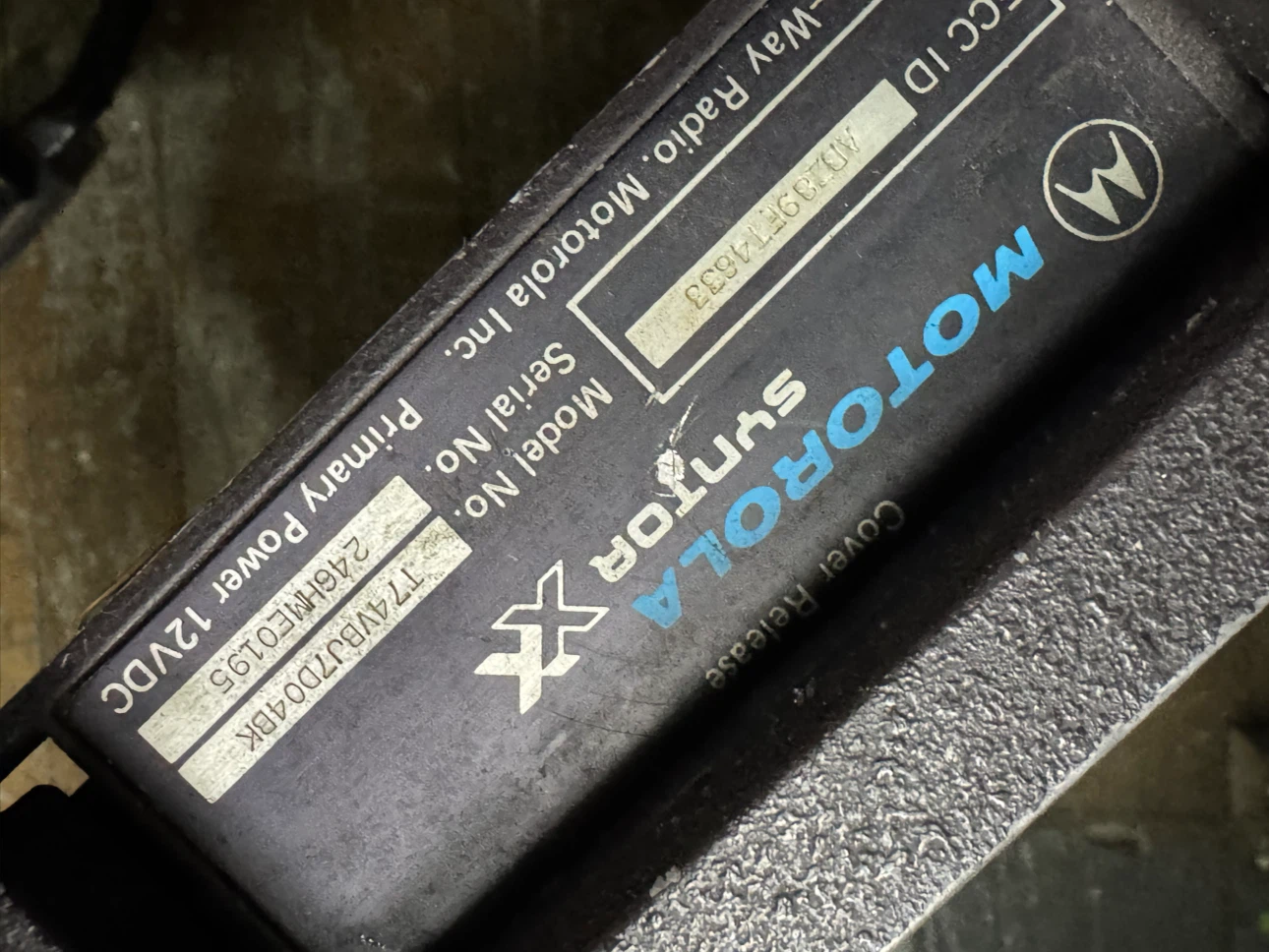 Motorola Syntor X 200W Radio
