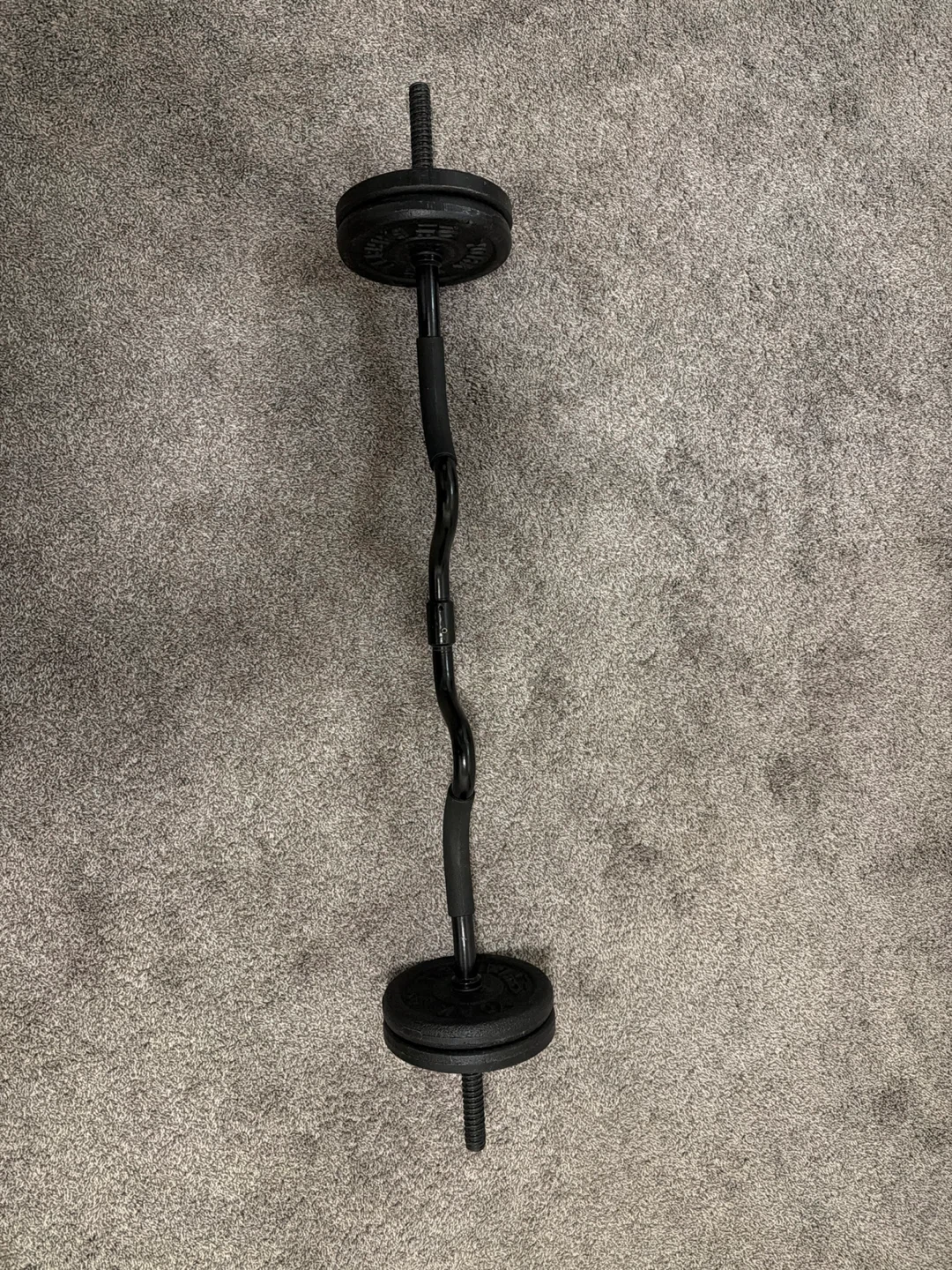Full Body EZ curls Bar workout