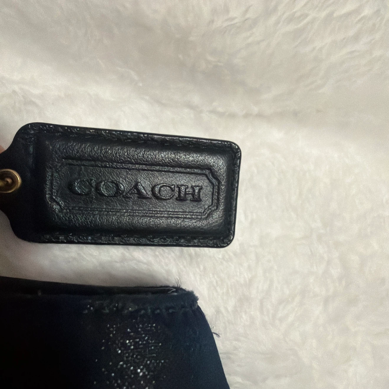 Coach Navy Signature Tote Bag - photo 5