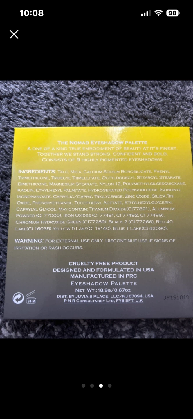 Juvia's The Nomad Eyeshadow Palette - photo 3