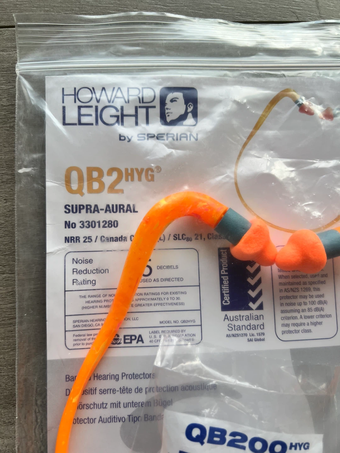 Howard Leight Supra Aural Earplugs - photo 3