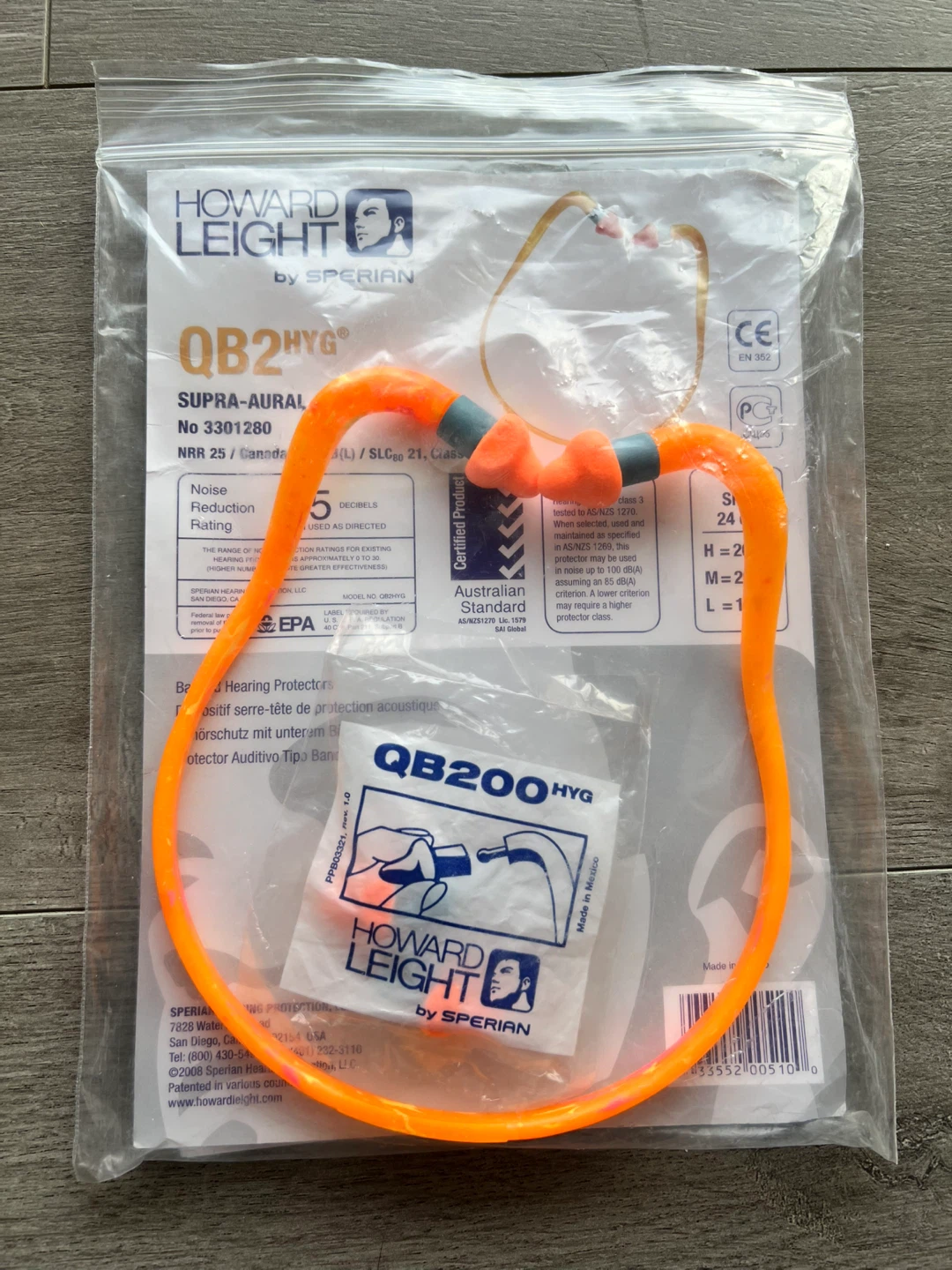 Howard Leight Supra Aural Earplugs
