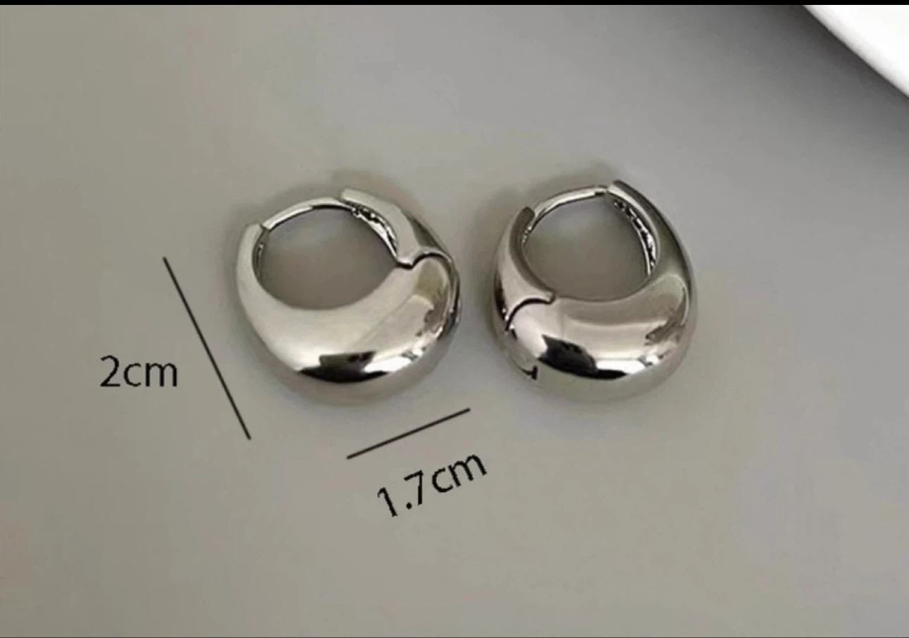 Metal Style Geometric Ear Cuffs Korean earrings. - photo 5