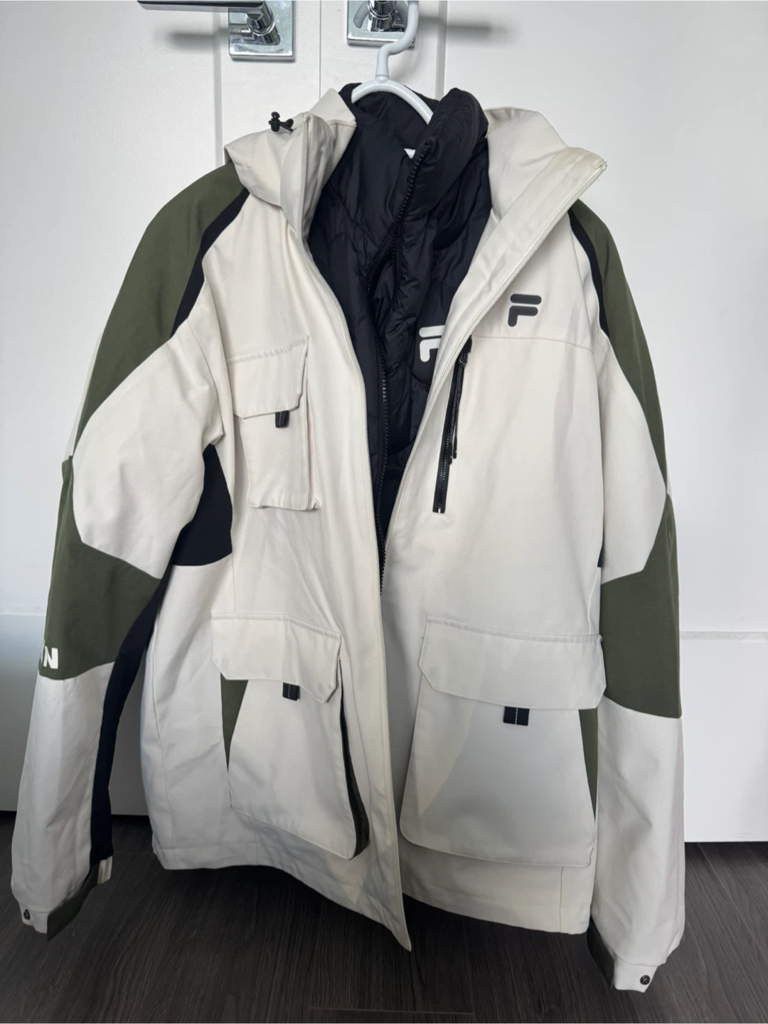 Moving sale-must go FILA 3-in-1 Down Lined Windbreaker Jacket