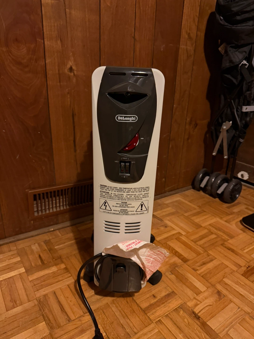 DeLonghi Portable Oil Heater
