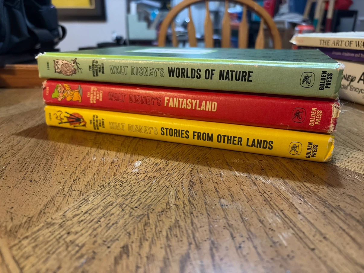 Walt Disney's Wonderful Worlds Collection Set of 3