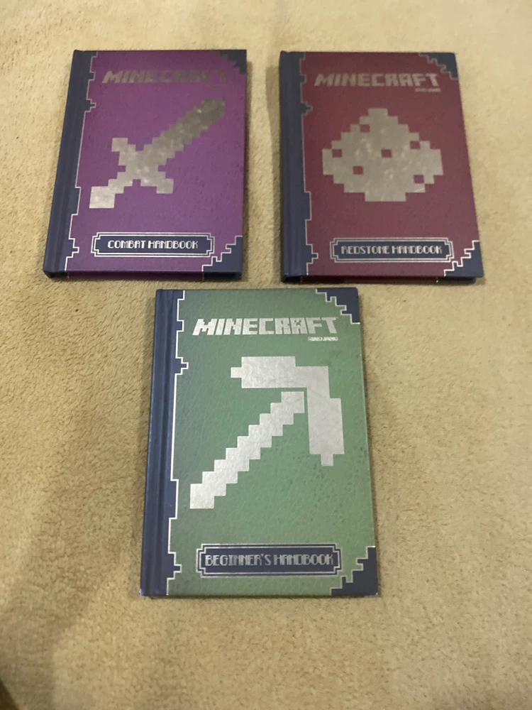 Minecraft Handbooks (Combat, Redstone, Beginner's)
