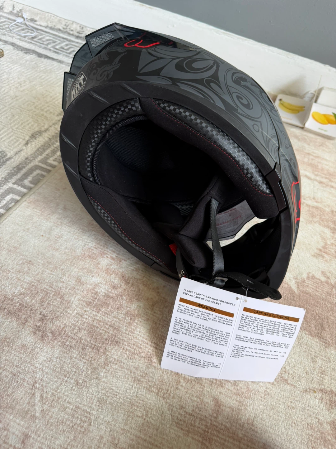 Sanding DOT Motorcycle Helmet - photo 5