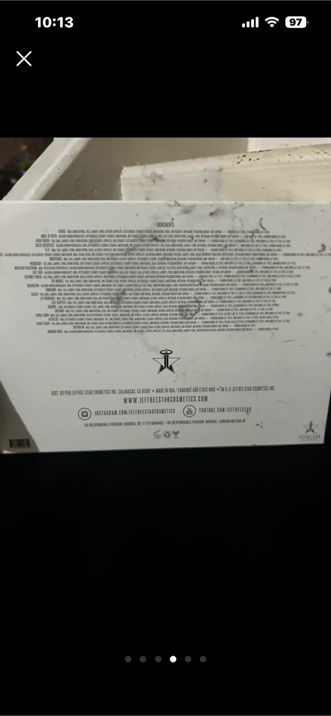 Jeffree Star Cosmetics Cremated Eyeshadow Palette - photo 5