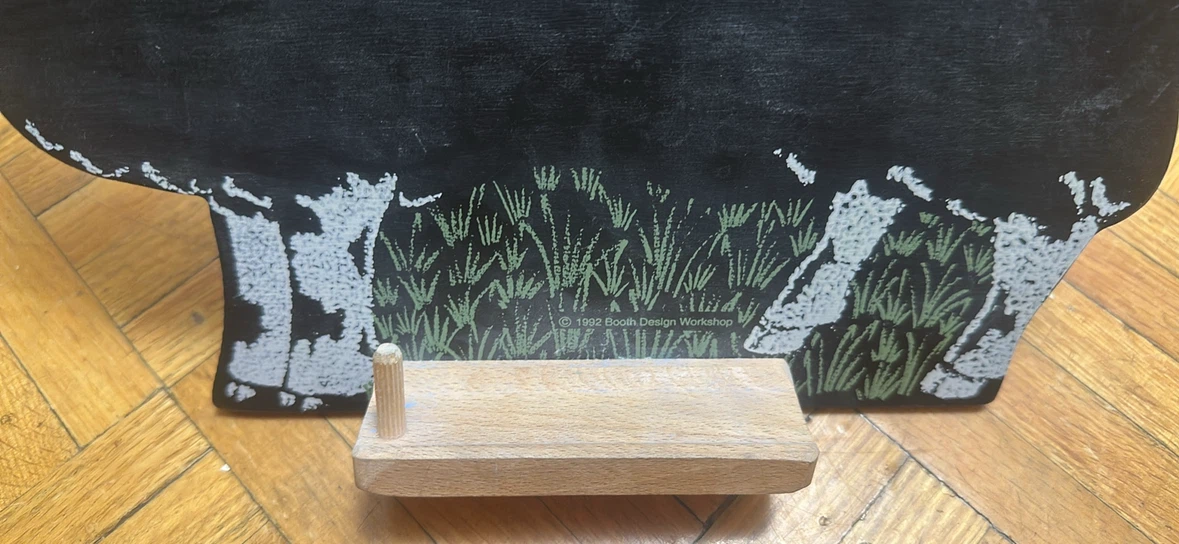 Vintage Sheep Chalkboard 1992 - photo 3