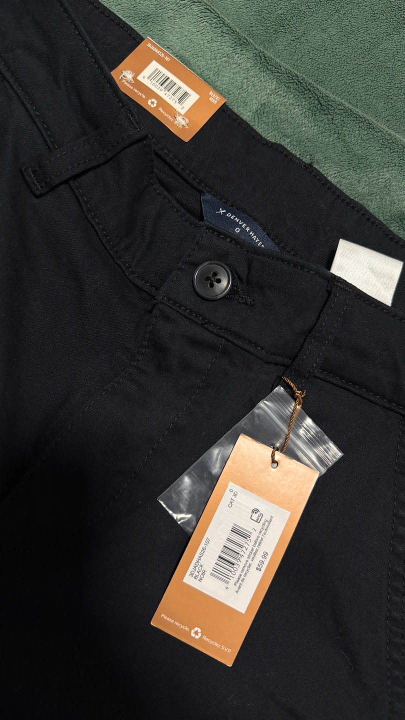 Denver Hayes Black Pants Size 0