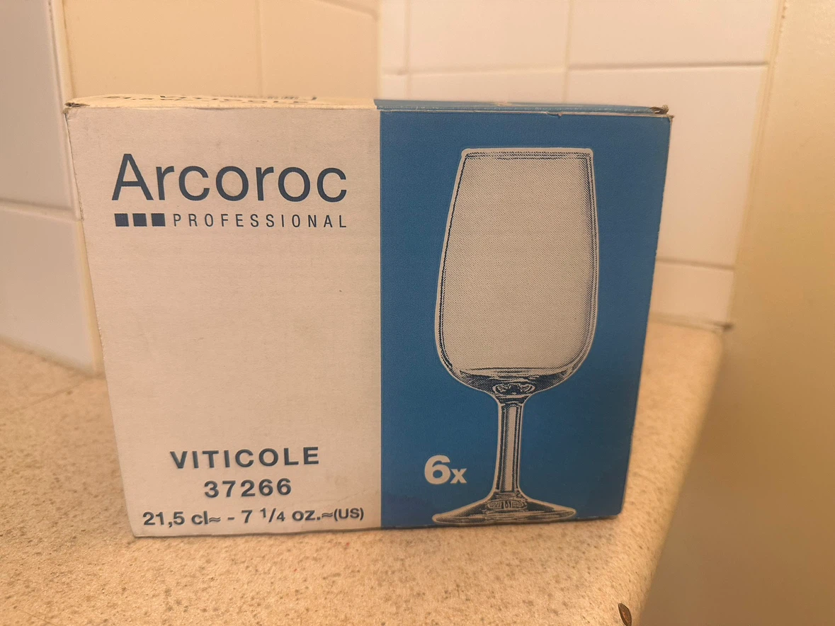 ISO- Approved Wine Tasting Glasses - Set of 6